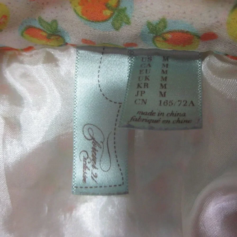F21 Fruit Print A-Line Skirt Womens Skirt with 28” Waist Fits Size S Y2K Vintage